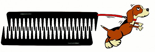 Figura 1. I denti dei due pettini rappresentano gli atomi della superficie.