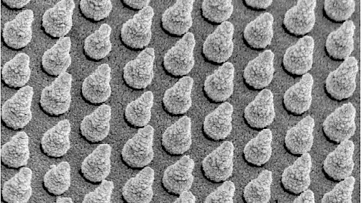 Nanoconi di silicio per produrre idrogeno pulito