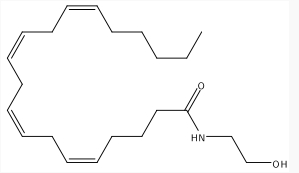 Immagine - 4 - Struttura chimica del tetraidrocannabinolo.