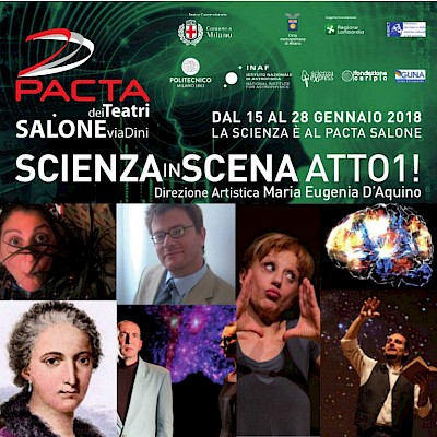 Locandina Scienza in Scena Atto1!