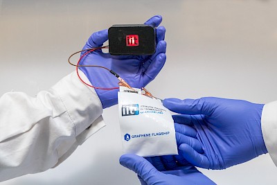 Prototipo del supercondensatore a base di grafene - Author: D.Farina Credits: © 2018 - IIT ID: 11364