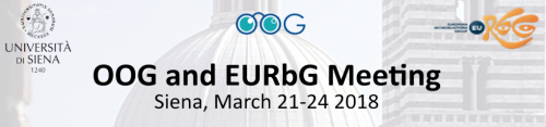 Banner congresso gruppo europeo di oncologia oculare e conferenza annuale del gruppo europeo del retinoblastoma. Credits: Università di Siena