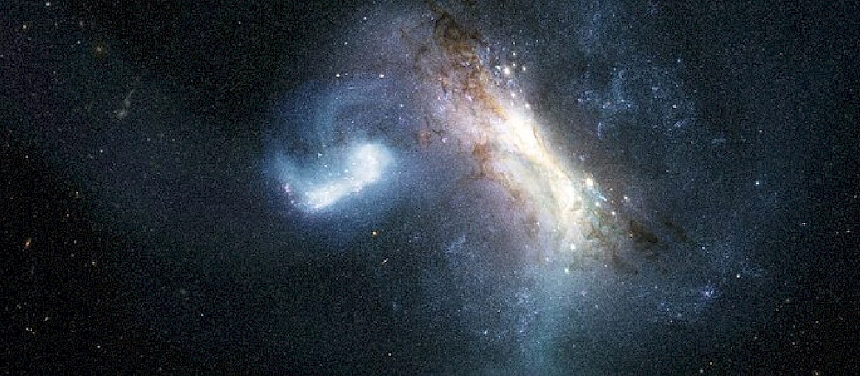 La galassia che la Via Lattea inghiottì quando aveva un miliardo e mezzo di anni