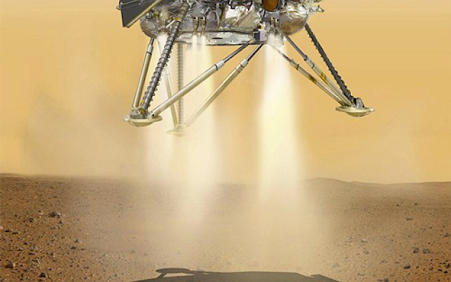 Il lander Mars InSight è atterrato su Marte